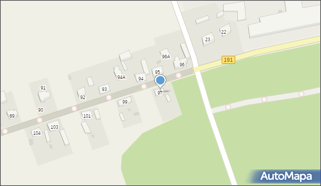 Zacharzyn, Zacharzyn, 97, mapa Zacharzyn