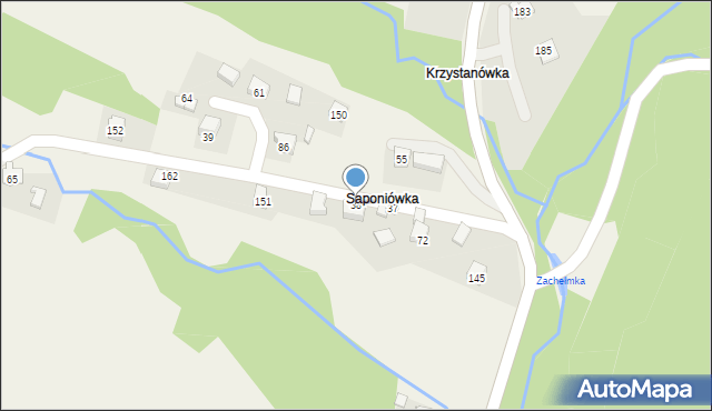 Zachełmna, Zachełmna, 38, mapa Zachełmna