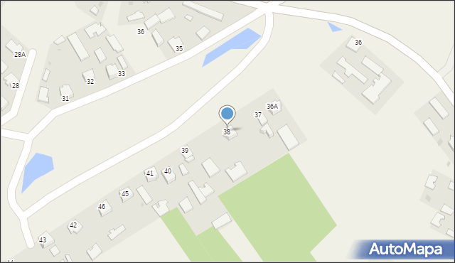 Zachwiejów, Zachwiejów, 38, mapa Zachwiejów