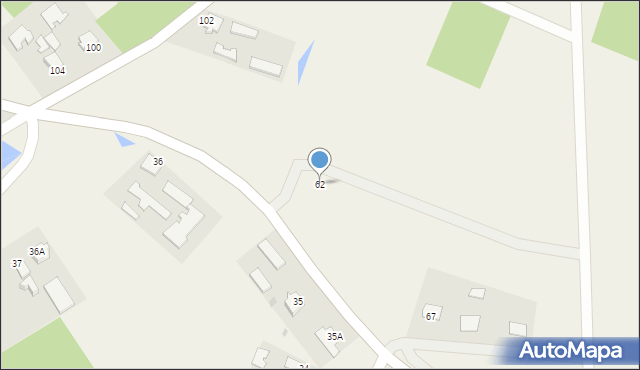 Zachwiejów, Zachwiejów, 62, mapa Zachwiejów