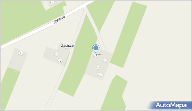 Zacisze, Zacisze, 3, mapa Zacisze