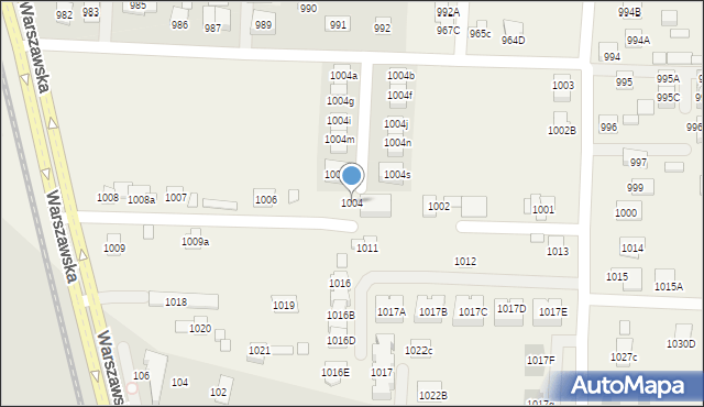 Zaczernie, Zaczernie, 1004, mapa Zaczernie