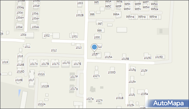 Zaczernie, Zaczernie, 1015, mapa Zaczernie