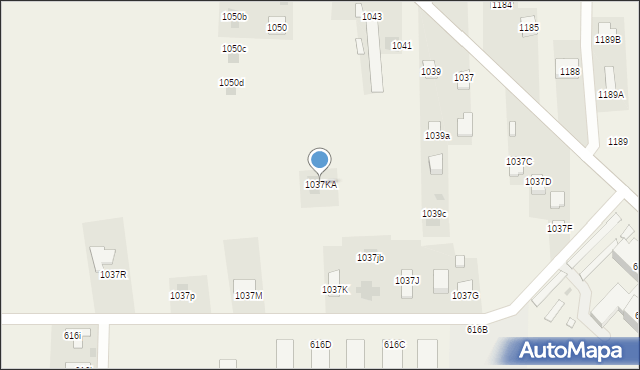 Zaczernie, Zaczernie, 1037KA, mapa Zaczernie