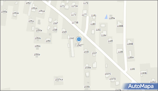 Zaczernie, Zaczernie, 1041, mapa Zaczernie