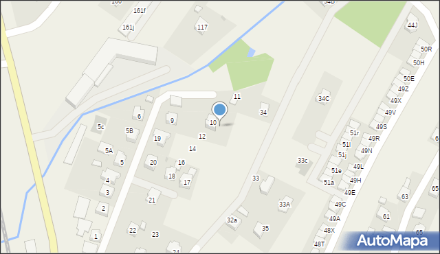 Zaczernie, Zaczernie, 13, mapa Zaczernie