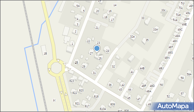 Zaczernie, Zaczernie, 26, mapa Zaczernie