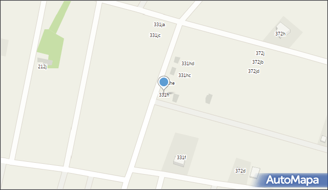 Zaczernie, Zaczernie, 331h, mapa Zaczernie