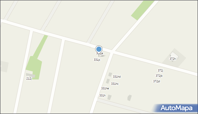 Zaczernie, Zaczernie, 331jb, mapa Zaczernie