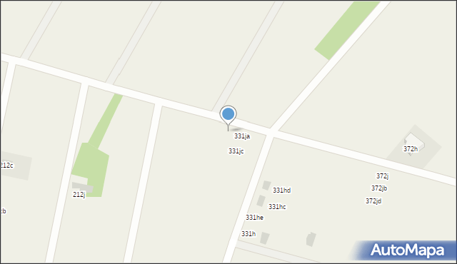 Zaczernie, Zaczernie, 331jg, mapa Zaczernie