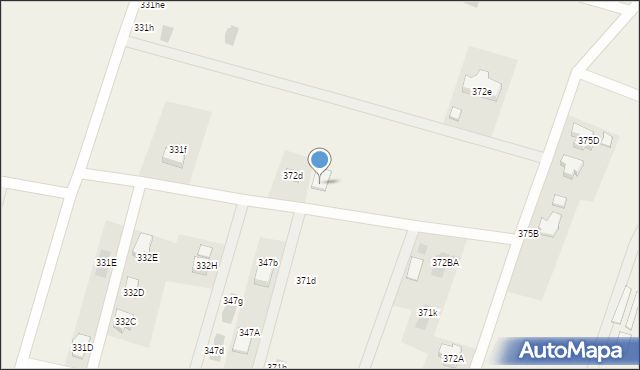 Zaczernie, Zaczernie, 372da, mapa Zaczernie