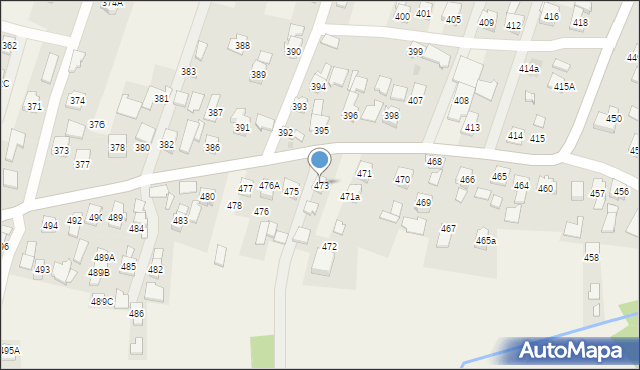 Zaczernie, Zaczernie, 473, mapa Zaczernie