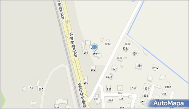 Zaczernie, Zaczernie, 825, mapa Zaczernie