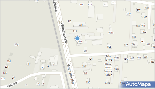 Zaczernie, Zaczernie, 922, mapa Zaczernie