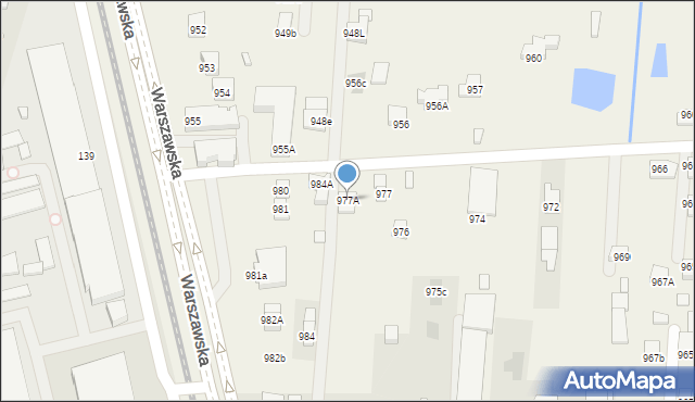 Zaczernie, Zaczernie, 977A, mapa Zaczernie