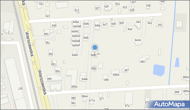 Zaczernie, Zaczernie, 984l, mapa Zaczernie