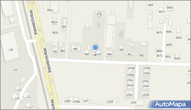 Zaczernie, Zaczernie, 987, mapa Zaczernie