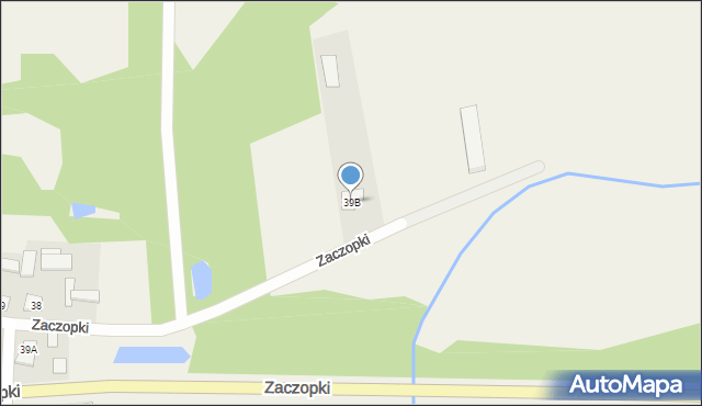 Zaczopki, Zaczopki, 39B, mapa Zaczopki