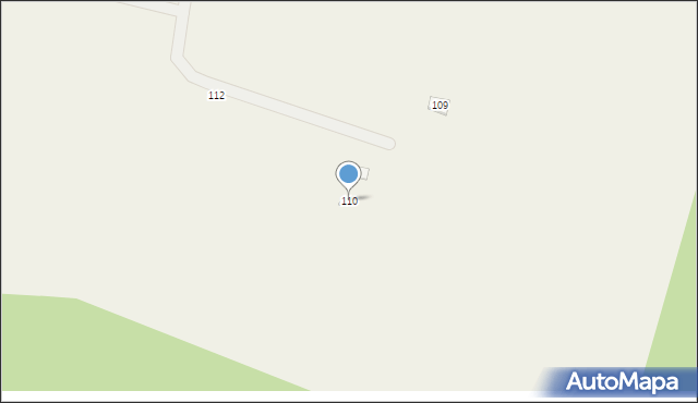 Zadębce, Zadębce, 110, mapa Zadębce