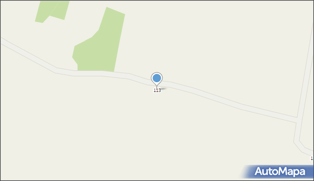 Zadębce, Zadębce, 113, mapa Zadębce