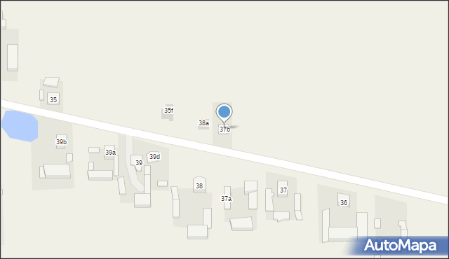 Zadowice, Zadowice, 37b, mapa Zadowice