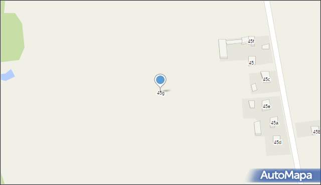 Zadowice, Zadowice, 45g, mapa Zadowice