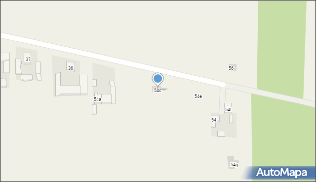 Zadowice, Zadowice, 54c, mapa Zadowice