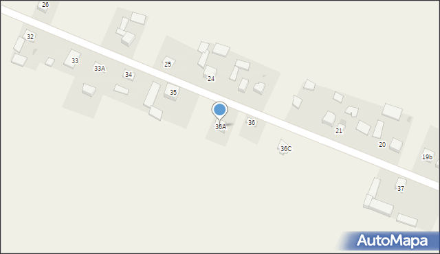 Zadroże, Zadroże, 36A, mapa Zadroże