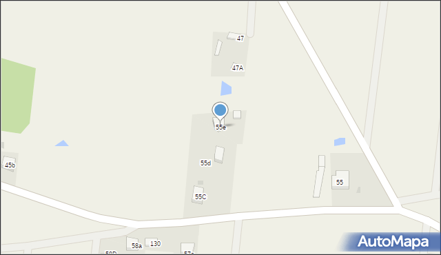 Zaduszniki, Zaduszniki, 55e, mapa Zaduszniki