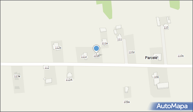 Zadworna, Zadworna, 111b, mapa Zadworna