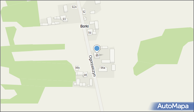 Zadworna, Zadworna, 95, mapa Zadworna