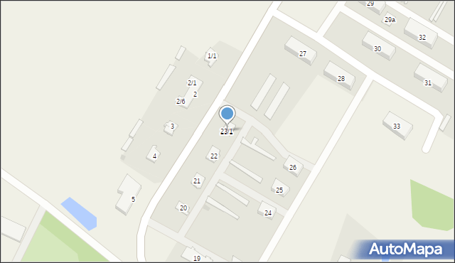 Zagaje, Zagaje, 23/1, mapa Zagaje