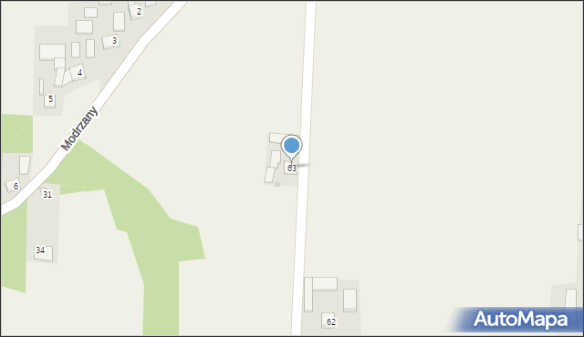 Zagaje Książnickie, Zagaje Książnickie, 63, mapa Zagaje Książnickie