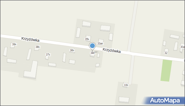 Zagajew, Zagajew, 34k, mapa Zagajew