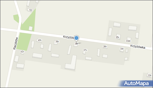 Zagajew, Zagajew, 38k, mapa Zagajew