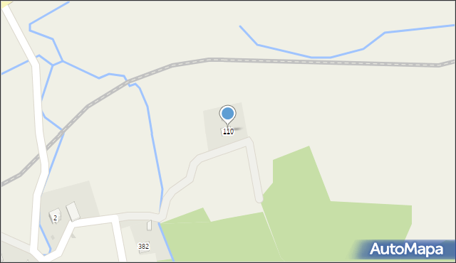 Zagórze, Zagórze, 110, mapa Zagórze