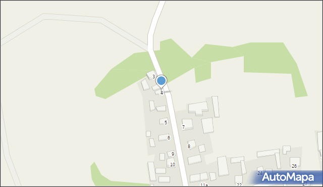 Zagorzyce, Zagorzyce, 4, mapa Zagorzyce