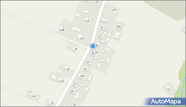 Zagorzyce, Zagorzyce, 21, mapa Zagorzyce