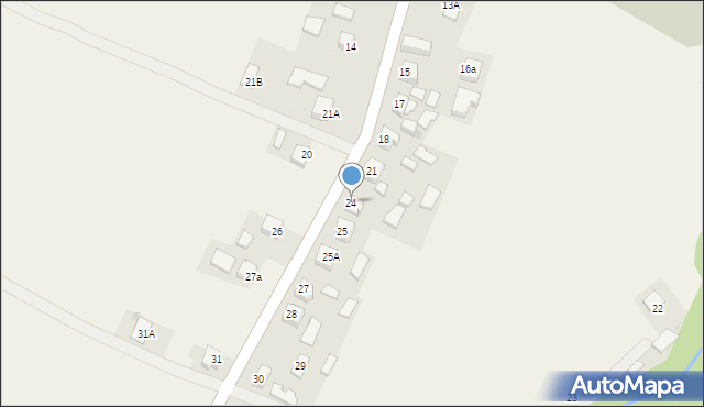 Zagorzyce, Zagorzyce, 24, mapa Zagorzyce