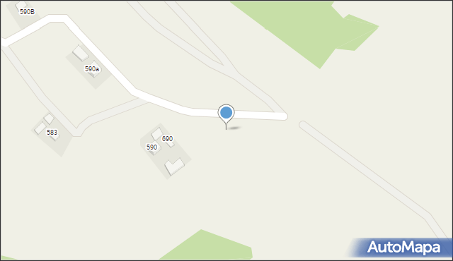 Zagorzyce, Zagorzyce, 590d, mapa Zagorzyce