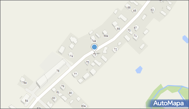 Zagorzyce, Zagorzyce, 73, mapa Zagorzyce