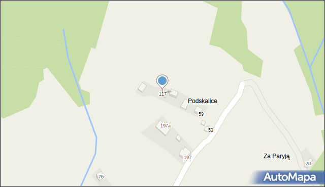 Zagorzyn, Zagorzyn, 117, mapa Zagorzyn