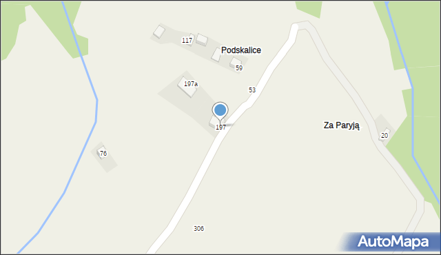 Zagorzyn, Zagorzyn, 197, mapa Zagorzyn