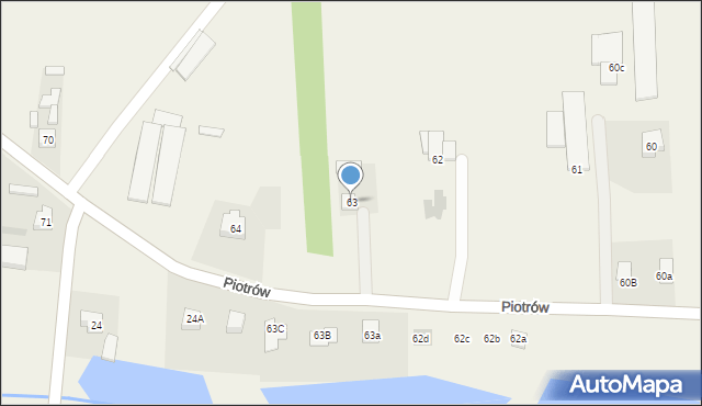 Zagorzyn, Zagorzyn, 63, mapa Zagorzyn