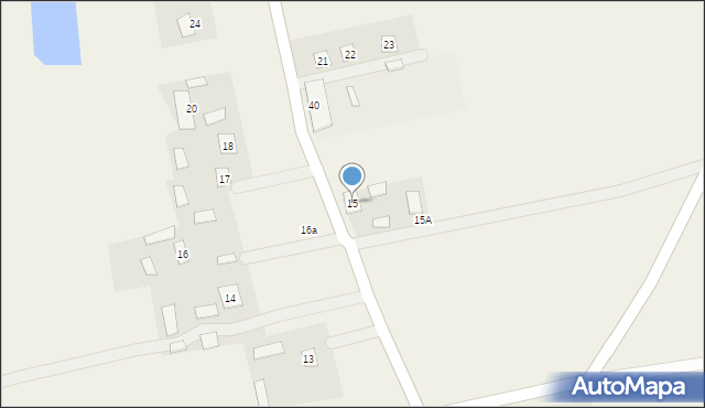 Zagroba, Zagroba, 15, mapa Zagroba