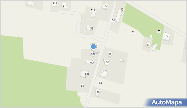 Zagruszany, Zagruszany, 55c, mapa Zagruszany