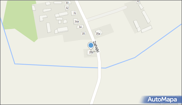 Zahajki, Zahajki, 35b, mapa Zahajki