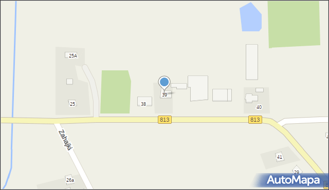 Zahajki, Zahajki, 39, mapa Zahajki
