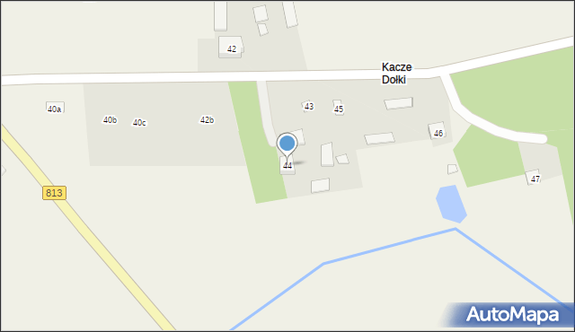 Zahajki, Zahajki, 44, mapa Zahajki