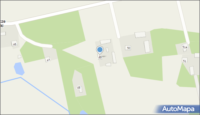 Zahajki, Zahajki, 49, mapa Zahajki